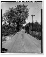 Gordon County Road No. 24 Bridge, Spanning New Town Creek at County Road 24, New Town vicinity, Gordon County, GA - 3, Historic Reproduction