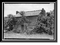 Cochran Log House, Hoschton vicinity, Barrow County, GA - 2, Vintage Wall Art