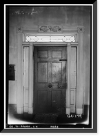 Sayre-Shivers House, Broad & Robins Streets, Sparta, Hancock County, GA - 4, Historic Print