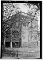 Terrell-Stone House, Sparta, Hancock County, GA, Antique Poster