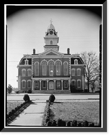 Hancock County Courthouse, Town Square, Sparta, Hancock County, GA, Historic Print