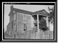 John Davidson House, Whitesville vicinity, Harris County, GA, Antique Wall Art