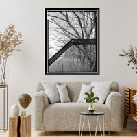 Woody Allen Road Bridge, Spanning Oothalooga Creek at County Road 316, Adairsville vicinity, Bartow County, GA - 5, Vintage Wall Art