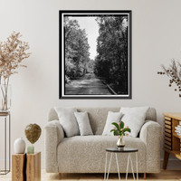 Jefferson County Road 255 Bridge, Spanning Rocky Comfort Creek, Louisville, Jefferson County, GA - 4, Vintage Wall Art