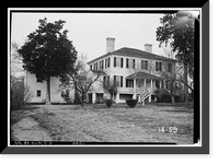 Lowther Hall, Clinton, Jones County, GA - 3, Antique Wall Art