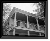Mitchell-Barron House, Washington & Madison Streets, Clinton, Jones County, GA - 8 Classic, Vintage Print