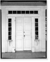 Mitchell-Barron House, Washington & Madison Streets, Clinton, Jones County, GA - 10, Vintage Poster