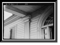 Blount House, (moved to Newnan vicinity, GA), Haddock vicinity, Jones County, GA - 2 Classic, Vintage Poster