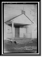 Blount House, (moved to Newnan vicinity, GA), Haddock vicinity, Jones County, GA - 4, Antique Print