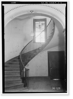 Blount House, (moved to Newnan vicinity, GA), Haddock vicinity, Jones County, GA - 5, Vintage Print