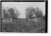 Historic Framed Print, Tolomato Mission, Darien vicinity, McIntosh County, GA - 6,  17-7/8" x 21-7/8"