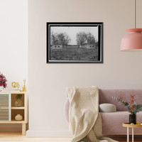 Historic Framed Print, Tolomato Mission, Darien vicinity, McIntosh County, GA - 6,  17-7/8" x 21-7/8"