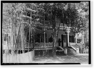 Epping House, Ridgeville, McIntosh County, GA Classic, Historic Print