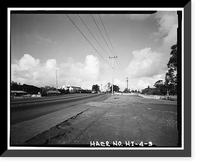 Wailoa Bridge, Spanning Wailoa River at Kamehameha Avenue, Hilo, Hawaii County, HI - 3, Historic Print