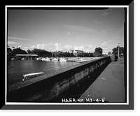 Wailoa Bridge, Spanning Wailoa River at Kamehameha Avenue, Hilo, Hawaii County, HI - 5, Antique Wall Art