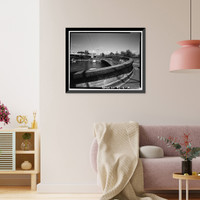 Wailoa Bridge, Spanning Wailoa River at Kamehameha Avenue, Hilo, Hawaii County, HI - 14, Antique Print
