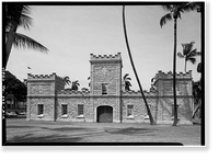 Iolani Barracks, Richards & Hotel Streets, Honolulu, Honolulu County, HI - 4, Historic Reproduction
