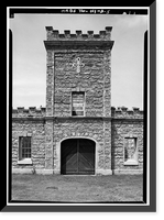 Historic Framed Print, Iolani Barracks, Richards & Hotel Streets, Honolulu, Honolulu County, HI - 5,  17-7/8" x 21-7/8"