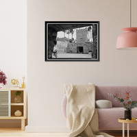 Historic Framed Print, Iolani Barracks, Richards & Hotel Streets, Honolulu, Honolulu County, HI - 8,  17-7/8" x 21-7/8"