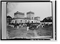 Iolani Barracks, Richards & Hotel Streets, Honolulu, Honolulu County, HI - 13, Antique Wall Art