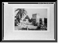 Historic Framed Print, Iolani Barracks, Richards & Hotel Streets, Honolulu, Honolulu County, HI - 16,  17-7/8" x 21-7/8"