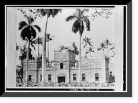Historic Framed Print, Iolani Barracks, Richards & Hotel Streets, Honolulu, Honolulu County, HI - 17,  17-7/8" x 21-7/8"
