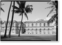 Historic Framed Print, Kapuaiwa Building, 426 South Queen Street, Honolulu, Honolulu County, HI,  17-7/8" x 21-7/8"