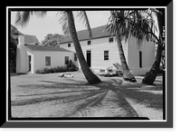Historic Framed Print, Mission Frame House, King & Kawaiahao Streets, Honolulu, Honolulu County, HI - 3,  17-7/8" x 21-7/8"