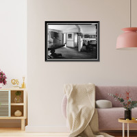 Historic Framed Print, Mission Frame House, King & Kawaiahao Streets, Honolulu, Honolulu County, HI - 6,  17-7/8" x 21-7/8"