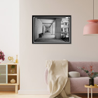 Historic Framed Print, Academy of Fine Arts, 900 South Beretania Street, Honolulu, Honolulu County, HI - 5,  17-7/8" x 21-7/8"