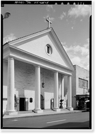 Our Lady of Peace Cathedral, 1183 Fort Street, Honolulu, Honolulu County, HI, Historic Reproduction