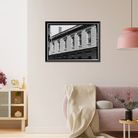 Historic Framed Print, Old Post Office, Merchant & Bethel Streets, Honolulu, Honolulu County, HI - 4,  17-7/8" x 21-7/8"