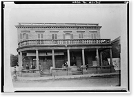 Historic Framed Print, Old Post Office, Merchant & Bethel Streets, Honolulu, Honolulu County, HI - 5,  17-7/8" x 21-7/8"
