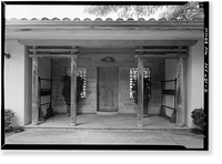 Historic Framed Print, Philip Spalding House, Makiki Heights Drive, Honolulu, Honolulu County, HI - 2,  17-7/8" x 21-7/8"