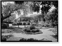 Historic Framed Print, Philip Spalding House, Makiki Heights Drive, Honolulu, Honolulu County, HI - 3,  17-7/8" x 21-7/8"