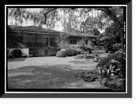 Historic Framed Print, Philip Spalding House, Makiki Heights Drive, Honolulu, Honolulu County, HI - 5,  17-7/8" x 21-7/8"