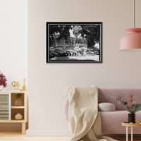 Historic Framed Print, Washington Place, 320 South Beretania Street, Honolulu, Honolulu County, HI - 2,  17-7/8" x 21-7/8"