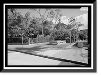 Historic Framed Print, Washington Place, 320 South Beretania Street, Honolulu, Honolulu County, HI - 2,  17-7/8" x 21-7/8"