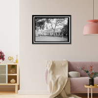 Historic Framed Print, Washington Place, 320 South Beretania Street, Honolulu, Honolulu County, HI - 12,  17-7/8" x 21-7/8"