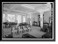 Historic Framed Print, Washington Place, 320 South Beretania Street, Honolulu, Honolulu County, HI - 17,  17-7/8" x 21-7/8"