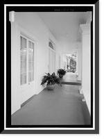 Historic Framed Print, Washington Place, 320 South Beretania Street, Honolulu, Honolulu County, HI - 20,  17-7/8" x 21-7/8"