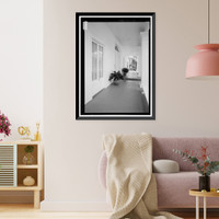 Historic Framed Print, Washington Place, 320 South Beretania Street, Honolulu, Honolulu County, HI - 20,  17-7/8" x 21-7/8"