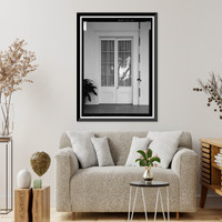 Historic Framed Print, Washington Place, 320 South Beretania Street, Honolulu, Honolulu County, HI - 22,  17-7/8" x 21-7/8"