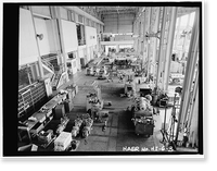 Historic Framed Print, Pearl Harbor Naval Shipyard, Building No. 58, Pearl Harbor Shipyard, South Corner of Avenue G &, Pearl Harbor, Honolulu County, HI - 3,  17-7/8" x 21-7/8"