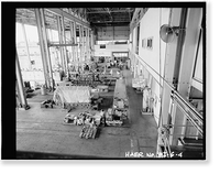 Historic Framed Print, Pearl Harbor Naval Shipyard, Building No. 58, Pearl Harbor Shipyard, South Corner of Avenue G &, Pearl Harbor, Honolulu County, HI - 4,  17-7/8" x 21-7/8"