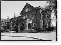 Bishop Museum, Bishop Hall, Likelike Highway, Honolulu, Honolulu County, HI, Antique Poster