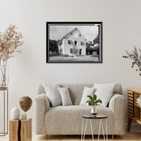 Historic Framed Print, Chamberlain House, King & Kawaiahao Streets, Honolulu, Honolulu County, HI - 2,  17-7/8" x 21-7/8"