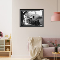 Historic Framed Print, Chamberlain House, King & Kawaiahao Streets, Honolulu, Honolulu County, HI - 3,  17-7/8" x 21-7/8"