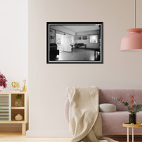 Historic Framed Print, Chamberlain House, King & Kawaiahao Streets, Honolulu, Honolulu County, HI - 8,  17-7/8" x 21-7/8"