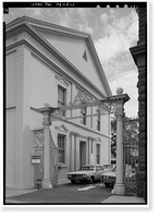 Old Courthouse, Queen Street between Fort & Bishop Streets, Honolulu, Honolulu County, HI Classic, Antique Poster